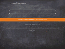 Tablet Screenshot of ccvsoftware.com